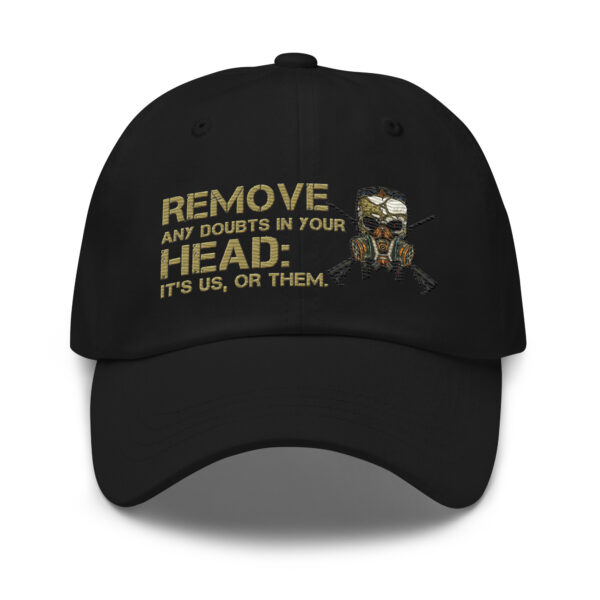 Tactical Gamer Dad Hat: 'It's Us or Them'