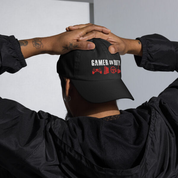 Level Up Your Look - 'Gamer On Duty' Dad Hat - Image 5