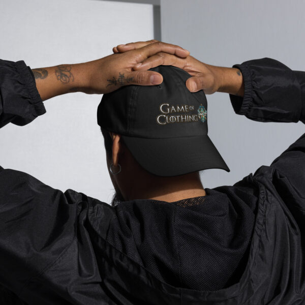 Cap Your Quest with Style - The 'Game Of Clothing' Dad Hat - Image 5