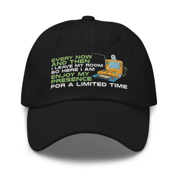 Game On in Style: 'Enjoy My Presence' Gamer Dad Hat