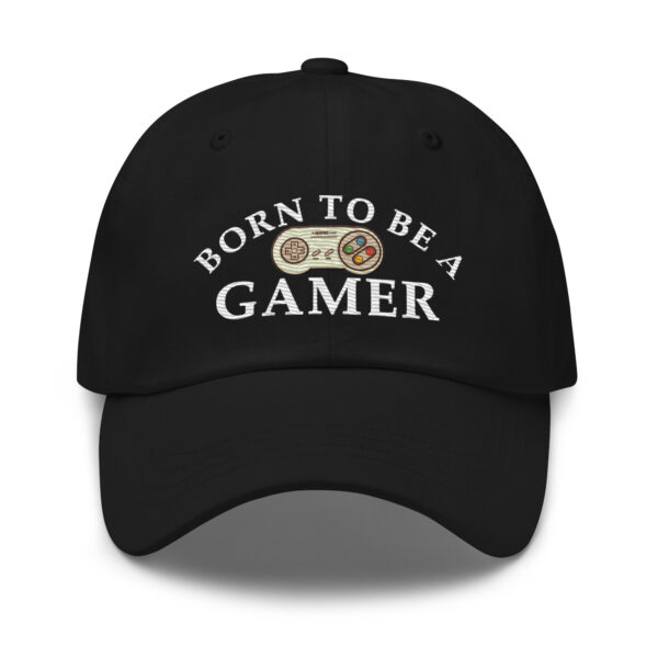 Game Day Essential: 'Born to Be a Gamer' Dad Hat - Image 26