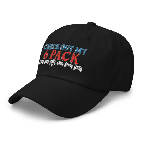 Cap Your Game with Style: 'Check Out My 6 Pack' Dad Hat - Image 19