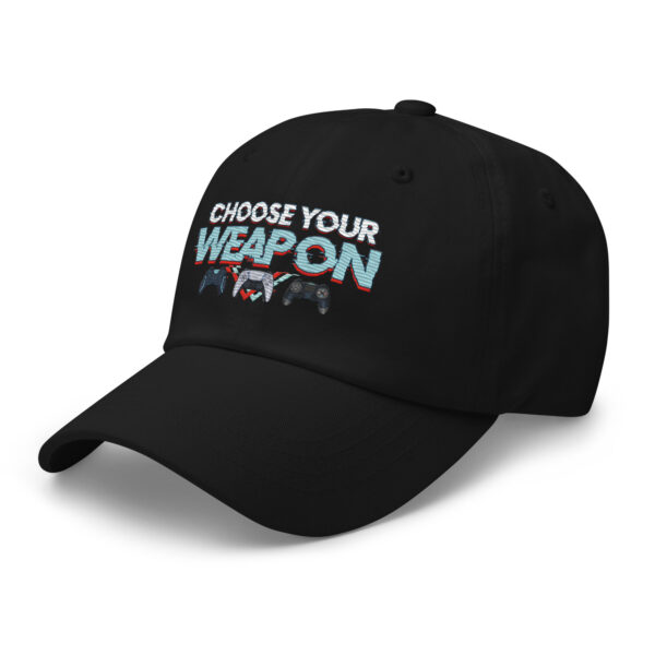 Strategic Headgear: 'Choose Your Weapon' Gamer Dad Hat - Image 19