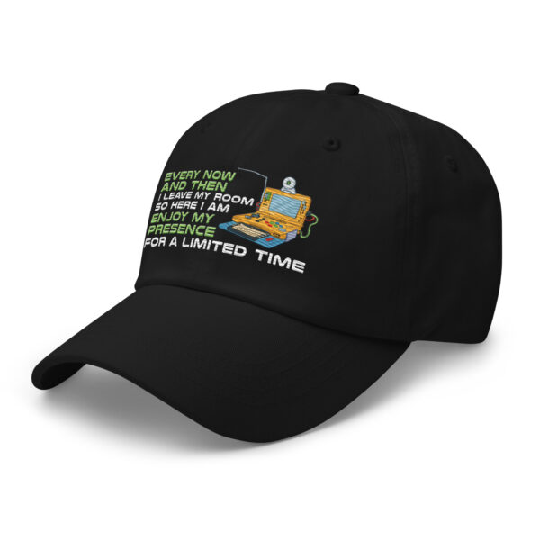 Game On in Style: 'Enjoy My Presence' Gamer Dad Hat - Image 20