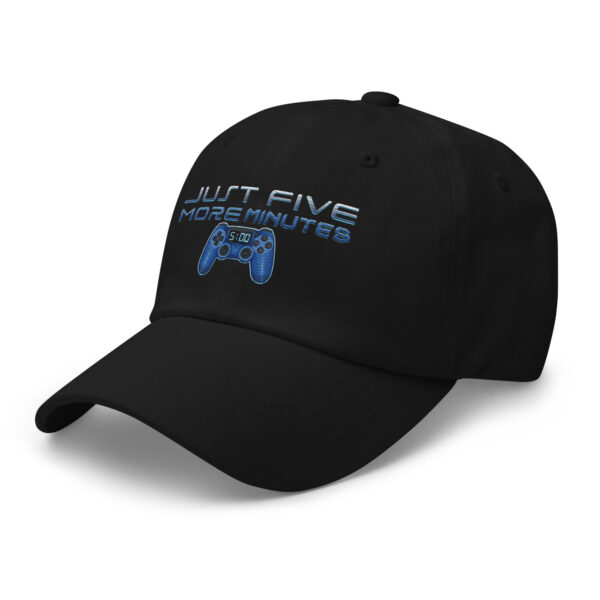 Timeless Gamer Style: 'Just Five More Minutes' Dad Hat - Image 22