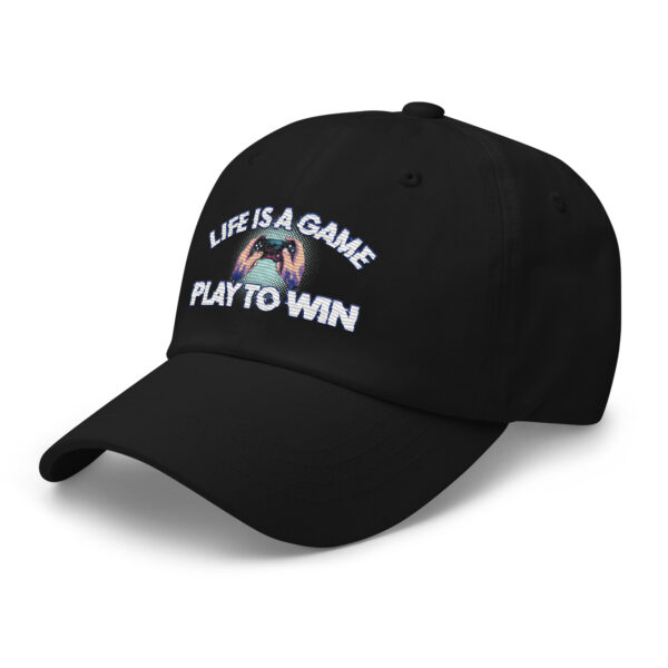 Cap Your Look with Strategy: The 'Life Is A Game' Dad Hat - Image 21