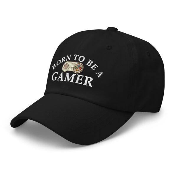 Game Day Essential: 'Born to Be a Gamer' Dad Hat - Image 28