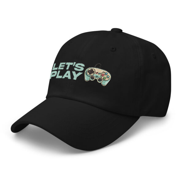 Play Your Way: 'Let's Play' Dad Hat for Gamers of All Stripes! - Image 23