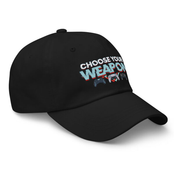 Strategic Headgear: 'Choose Your Weapon' Gamer Dad Hat - Image 18