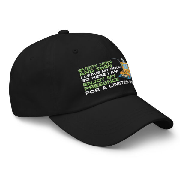 Game On in Style: 'Enjoy My Presence' Gamer Dad Hat - Image 19