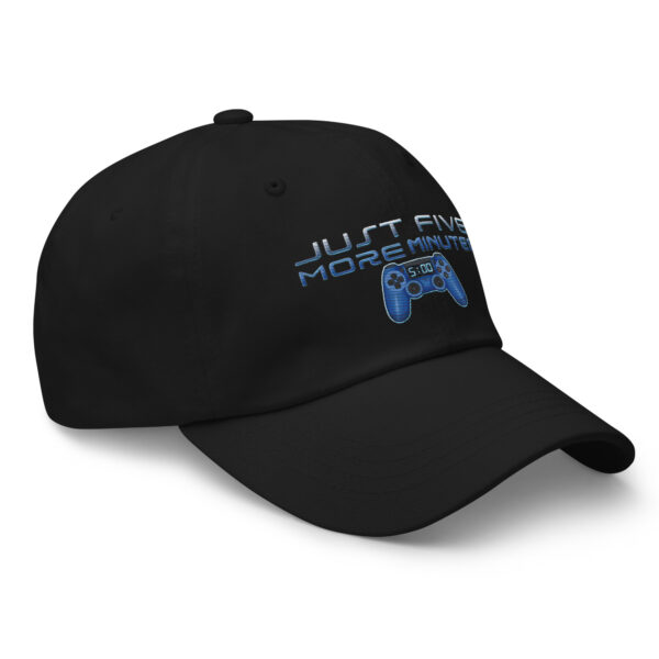 Timeless Gamer Style: 'Just Five More Minutes' Dad Hat - Image 21