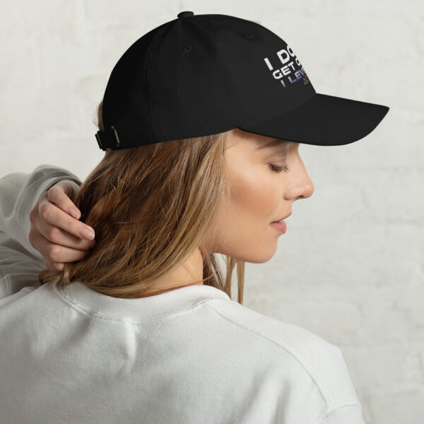 Age with Style: 'I Level Up' Dad Hat for Gamers - Image 8