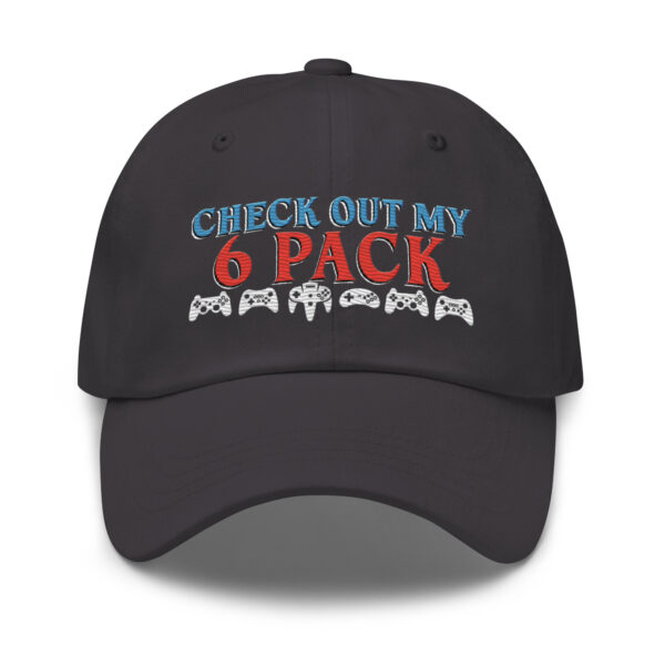 Cap Your Game with Style: 'Check Out My 6 Pack' Dad Hat - Image 29