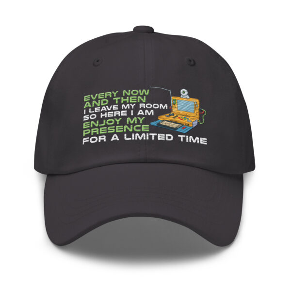 Game On in Style: 'Enjoy My Presence' Gamer Dad Hat - Image 30