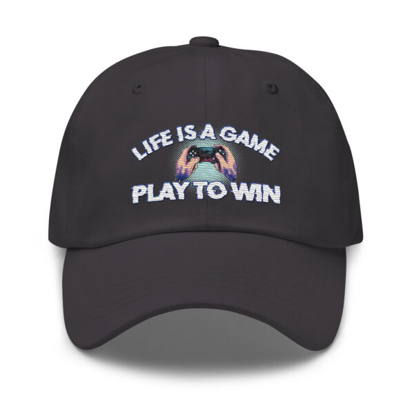 Cap Your Look with Strategy: The 'Life Is A Game' Dad Hat - Image 31