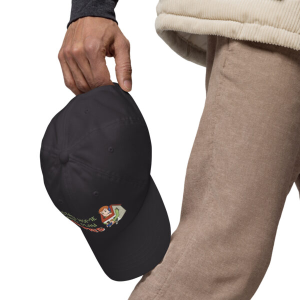 Play in Style: 'Stay Home and Play Games' Embroidered Dad Hat - Image 17