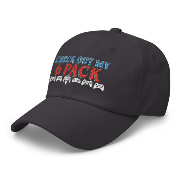 Cap Your Game with Style: 'Check Out My 6 Pack' Dad Hat - Image 31