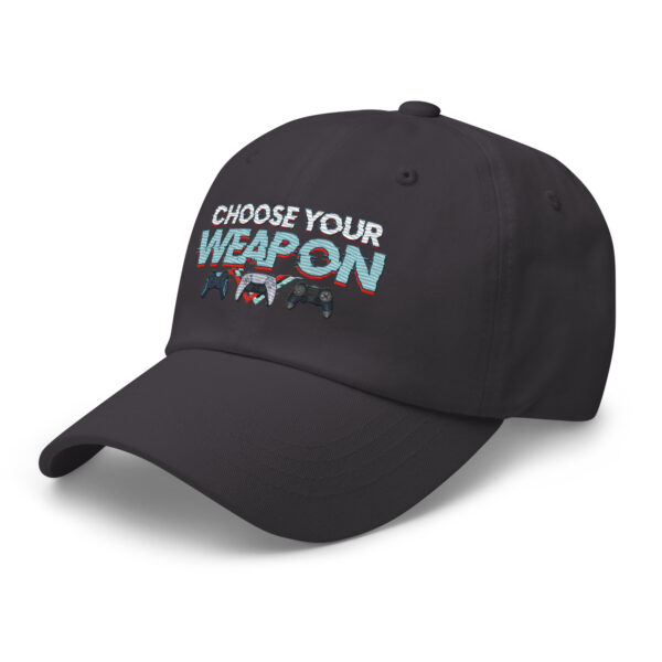 Strategic Headgear: 'Choose Your Weapon' Gamer Dad Hat - Image 31