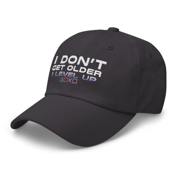 Age with Style: 'I Level Up' Dad Hat for Gamers - Image 31