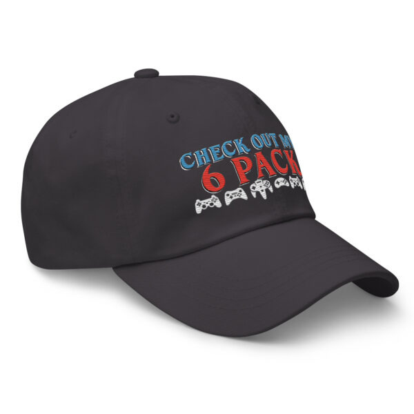 Cap Your Game with Style: 'Check Out My 6 Pack' Dad Hat - Image 30