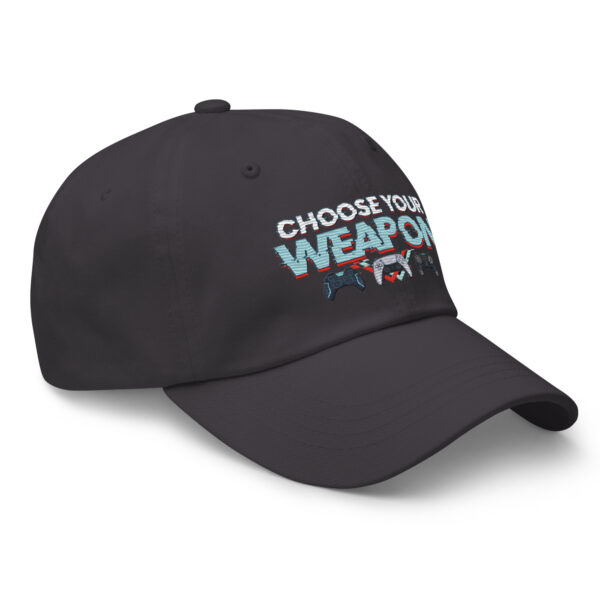 Strategic Headgear: 'Choose Your Weapon' Gamer Dad Hat - Image 30