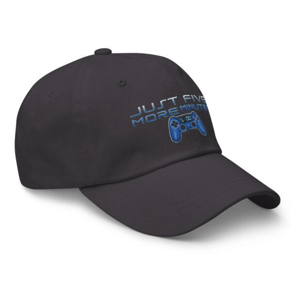 Timeless Gamer Style: 'Just Five More Minutes' Dad Hat - Image 32