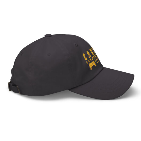 Top Off Your Gamer Look with the 'Caution: Extreme Gaming Inside' Dad Hat! - Image 29