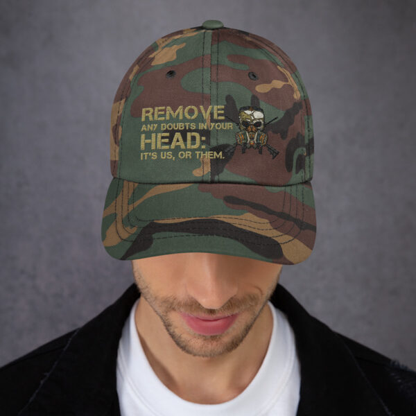 Tactical Gamer Dad Hat: 'It's Us or Them' - Image 12