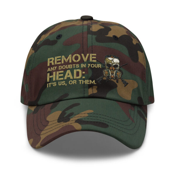 Tactical Gamer Dad Hat: 'It's Us or Them' - Image 39