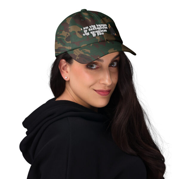 Embark on a Mission with the 'GTA Destruction' Camo Dad Hat - Image 19