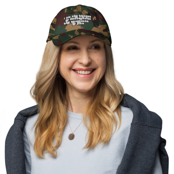 Embark on a Mission with the 'GTA Destruction' Camo Dad Hat - Image 21