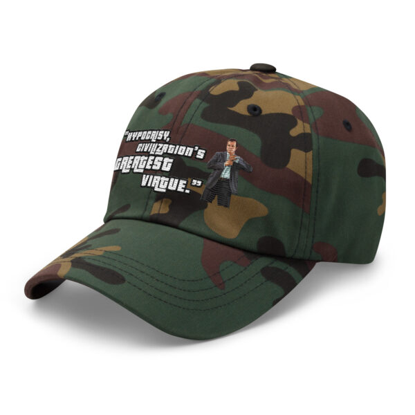 Embrace the Game with Style – 'GTA Hypocrisy' Dad Hat - Image 48