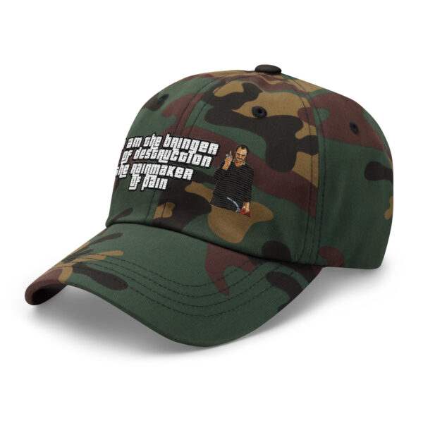 Embark on a Mission with the 'GTA Destruction' Camo Dad Hat - Image 48