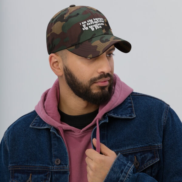 Embark on a Mission with the 'GTA Destruction' Camo Dad Hat - Image 24