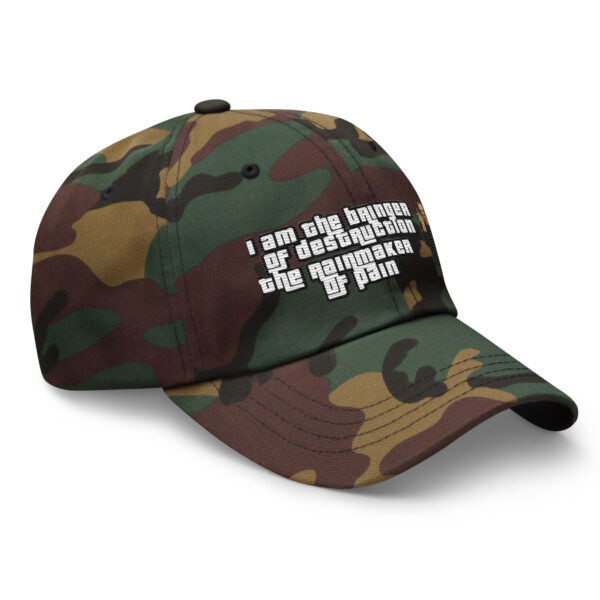 Embark on a Mission with the 'GTA Destruction' Camo Dad Hat - Image 47