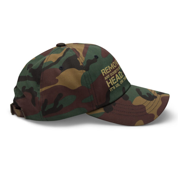 Tactical Gamer Dad Hat: 'It's Us or Them' - Image 43