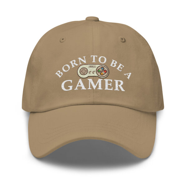 Game Day Essential: 'Born to Be a Gamer' Dad Hat