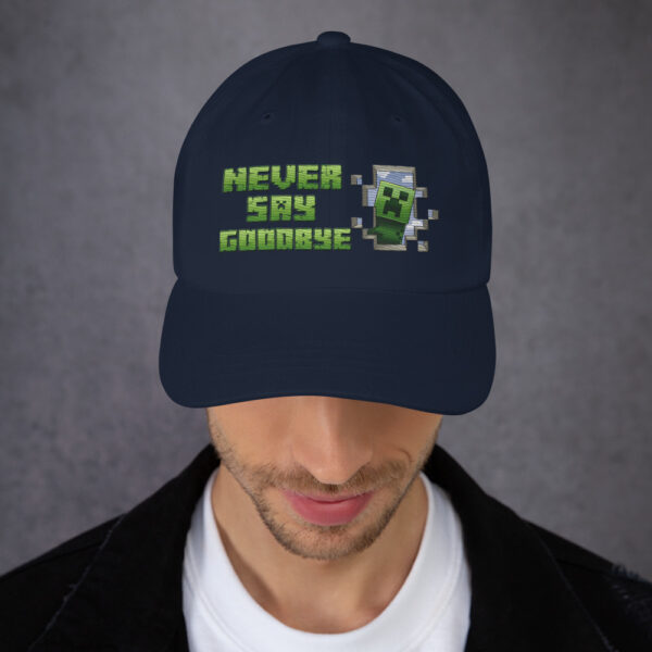 Minecraft Never Say Goodbye - Dad hat - Image 10