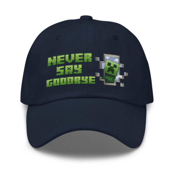 Minecraft Never Say Goodbye - Dad hat - Image 15