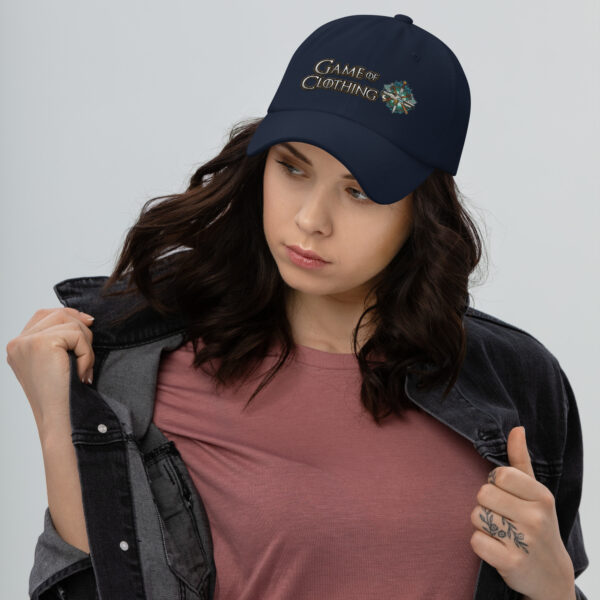 Cap Your Quest with Style - The 'Game Of Clothing' Dad Hat - Image 12