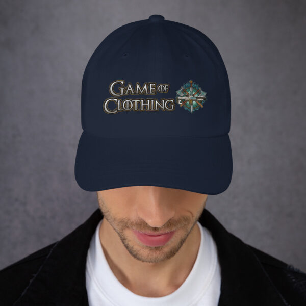 Cap Your Quest with Style - The 'Game Of Clothing' Dad Hat - Image 13