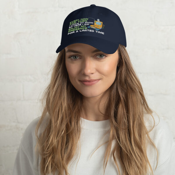 Game On in Style: 'Enjoy My Presence' Gamer Dad Hat - Image 7