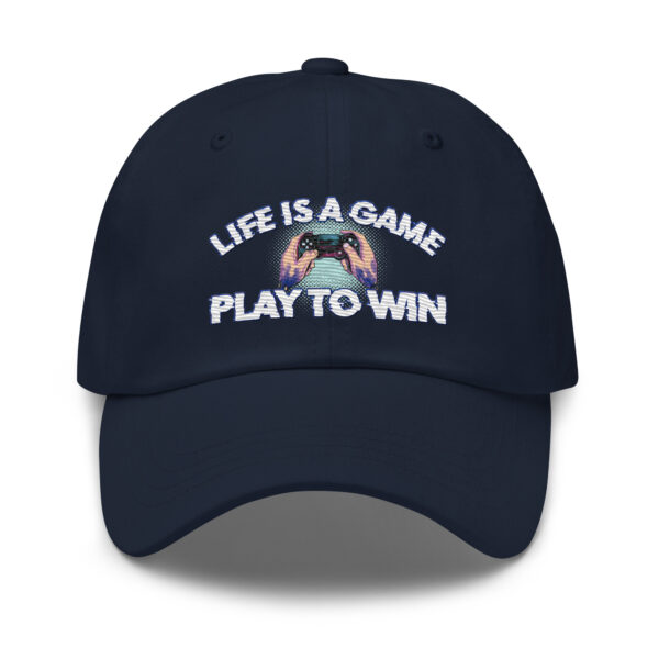 Cap Your Look with Strategy: The 'Life Is A Game' Dad Hat - Image 25