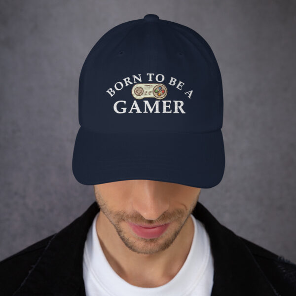 Game Day Essential: 'Born to Be a Gamer' Dad Hat - Image 14