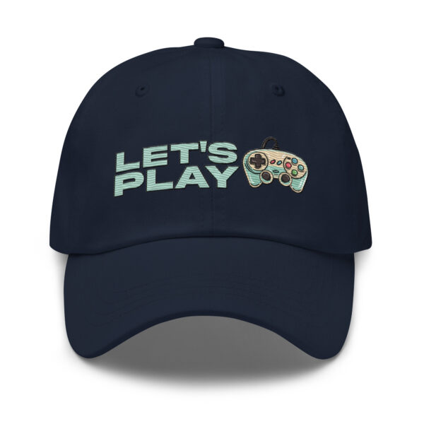 Play Your Way: 'Let's Play' Dad Hat for Gamers of All Stripes! - Image 27