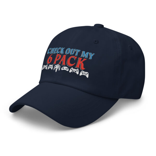 Cap Your Game with Style: 'Check Out My 6 Pack' Dad Hat - Image 25