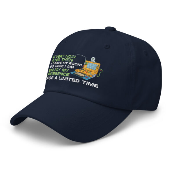 Game On in Style: 'Enjoy My Presence' Gamer Dad Hat - Image 26