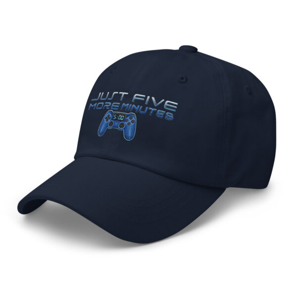 Timeless Gamer Style: 'Just Five More Minutes' Dad Hat - Image 27