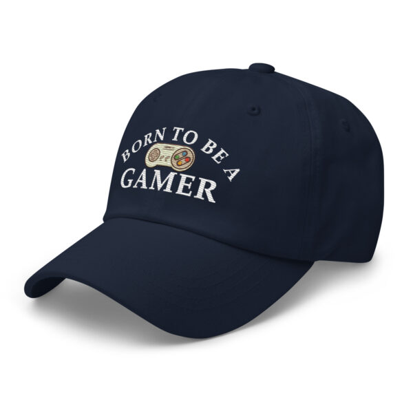 Game Day Essential: 'Born to Be a Gamer' Dad Hat - Image 34