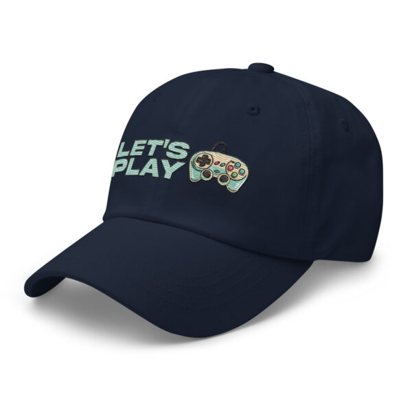 Play Your Way: 'Let's Play' Dad Hat for Gamers of All Stripes! - Image 29